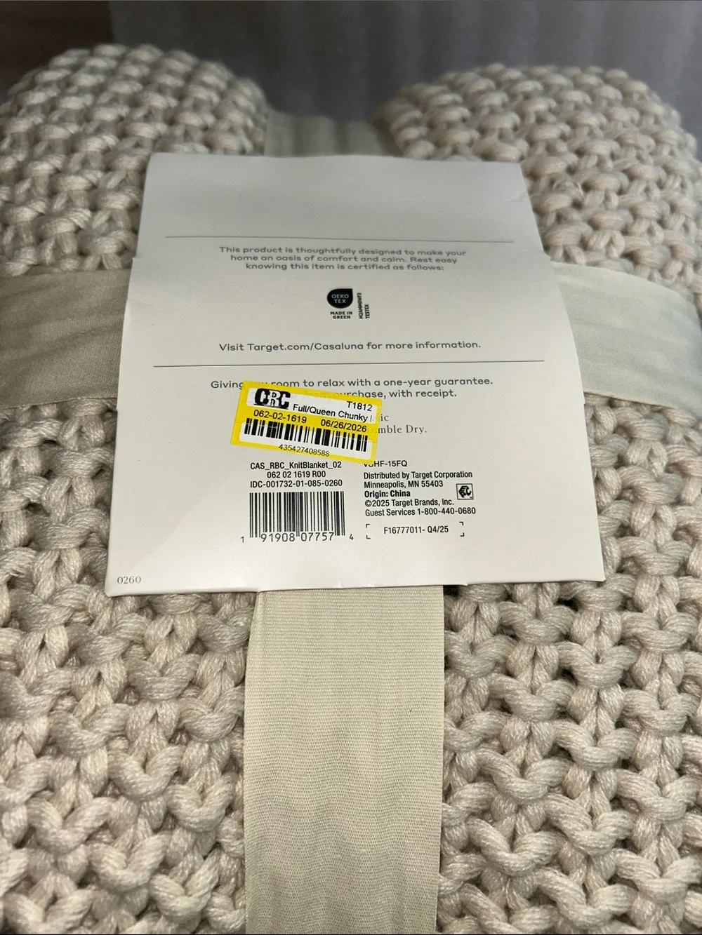 Casaluna chunky knit